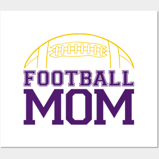 Football mom, cheerleader, number one fan Posters and Art